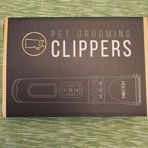 Black Pet Grooming Clippers